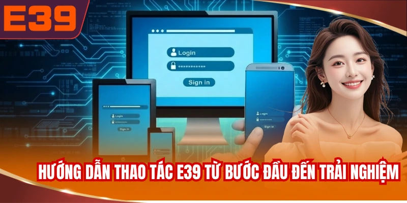 Hướng dẫn thao tác E39 từ bước đầu đến trải nghiệm